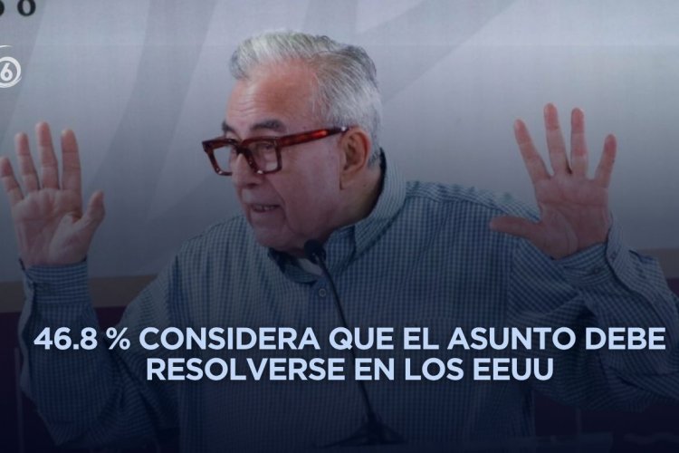 Más de la mitad de los mexicanos considera que Rocha Moya si tuvo nexos con el narco
