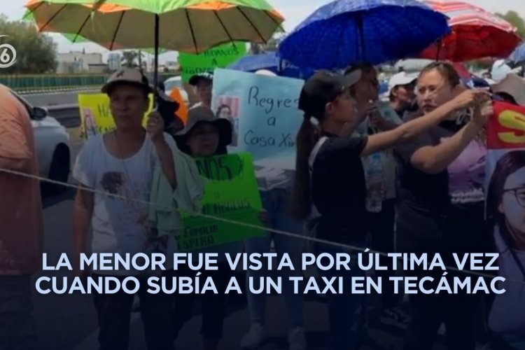 Bloquean autopista México-Pachuca para exigir búsqueda de adolescente desaparecida