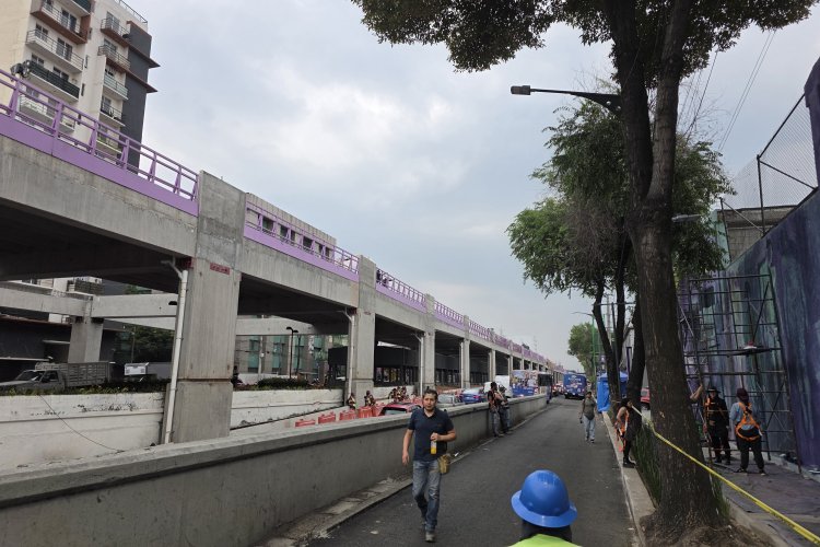Metro anuncia cierre de más estaciones de la Línea 2 para acelerar obras del Mundial