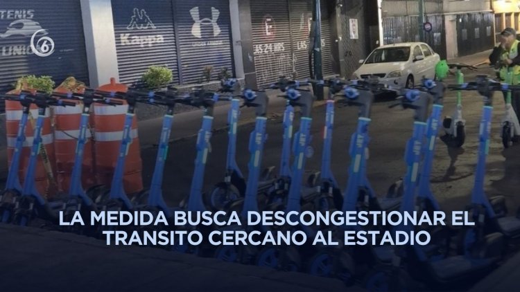 ¡Otra ocurrencia más! Implementan scooters para llegar al Estadio Azteca