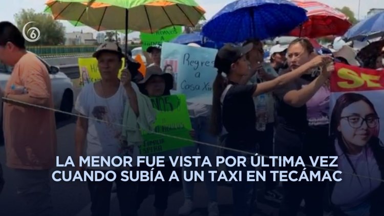Bloquean autopista México-Pachuca para exigir búsqueda de adolescente desaparecida