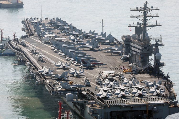 Comando Sur de EEUU anuncia llegada de grupo de combate con portaaviones Nimitz al Caribe
