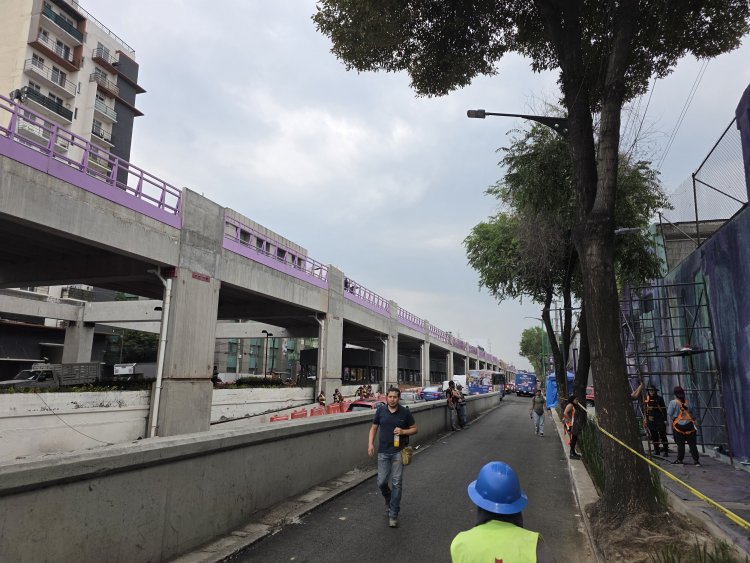 Metro anuncia cierre de más estaciones de la Línea 2 para acelerar obras del Mundial