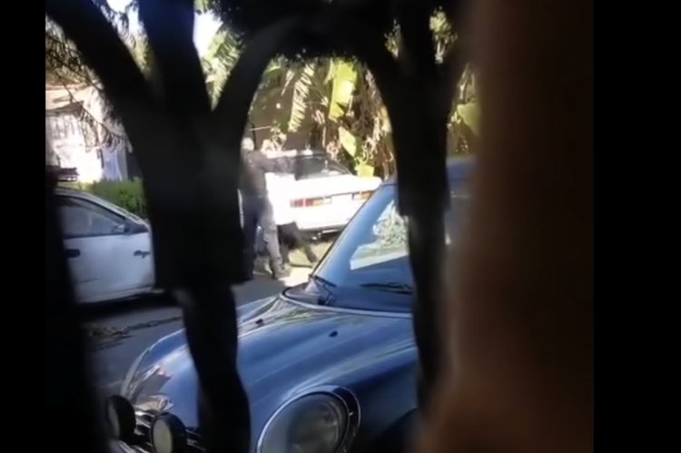 Piden destitución de policía de Chicoloapan que fue captado golpeando a su esposa
