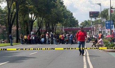 Movilización de la CNTE genera afectaciones viales y cierres en estaciones del Metro