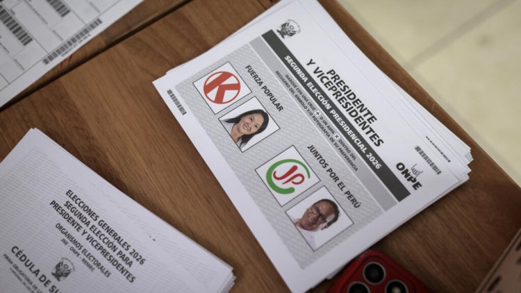Autoridad electoral de Perú pide calma ante conteo de votos tras reñida elección