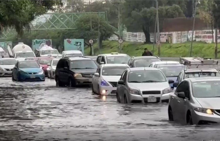 Activan Alerta Naranja por fuertes lluvias en tres alcaldías de la CDMX
